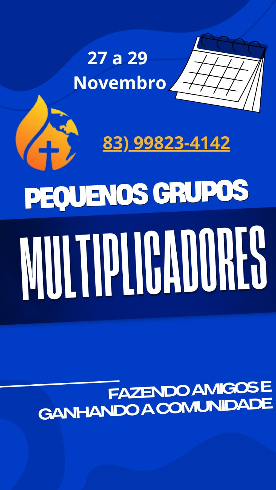 Betel Brasileiro em João Pessoa lança o curso Pequenos grupos Multiplicadores